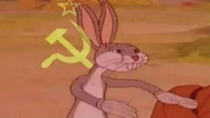 Communist Bugs Bunny meme template